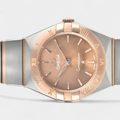 Omega Constellation Manhattan / Steel&Rose gold / 25 mm / Box&Papers / 131.20.25.60.13.001