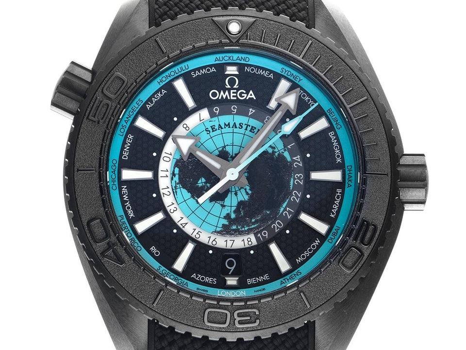 Omega Seamaster Planet Ocean Chronograph600 M Ref.215.92.46.22.01.006 2025 Full Set Ungetragen Seamaster Planet 600 M Faltschließe