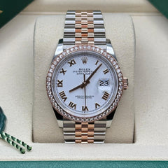 Rolex | Datejust | 126281RBR | Gold/Steel | 36 x 44 mm | Gold/Steel | White | Automatic