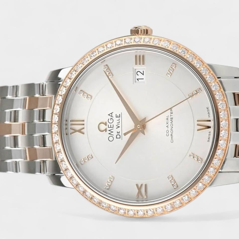 Omega De Ville Prestige Steel&Red gold / 36.8 mm / Box&Papers 424.25.37.20.52.001