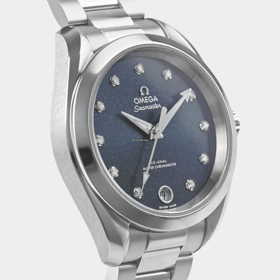 Omega Seamaster Aqua Terra Steel / 34 mm / Box&Papers / 220.10.34.20.53.001