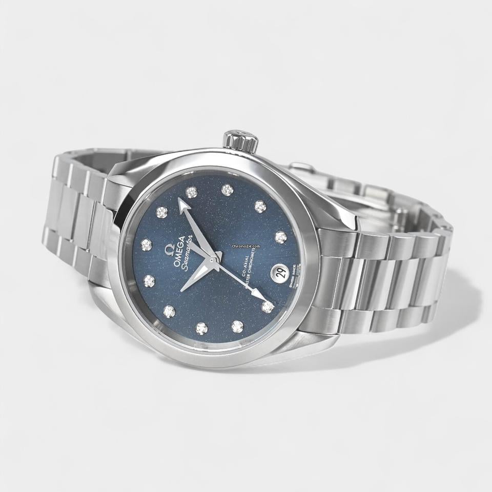 Omega Seamaster Aqua Terra Steel / 34 mm / Box&Papers / 220.10.34.20.53.001