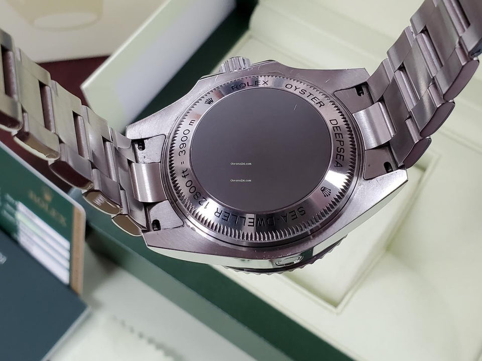 Rolex DEEPSEA SEA-DWELLER Submariner Date MK1 Black 1st Edition Full Set Box Papers Tags