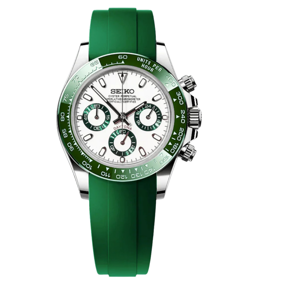 CUSTOM SEITONA CHRONOGRAPH EDITION ROYAL GREEN MOD