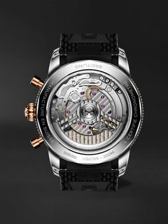 Breitling Ocean Culture Series B01 Chronograph Watch 42mm UB0156 H11 B1 S1 Red Gold / Blk bezel