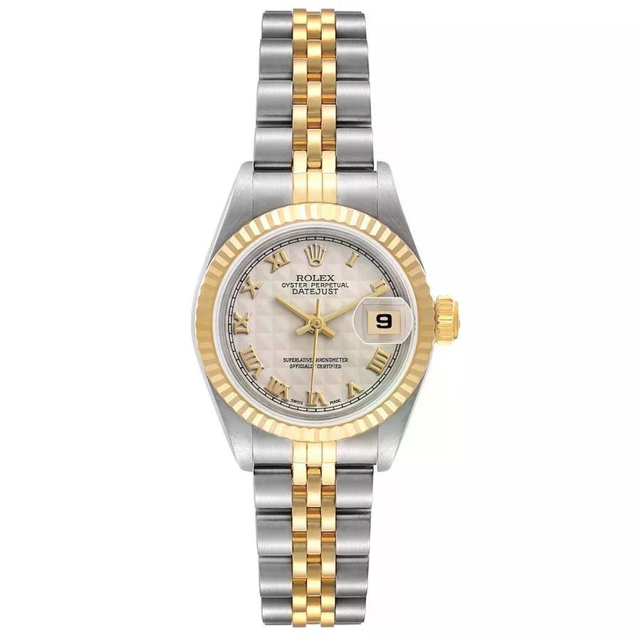 Rolex | Datejust | 69173 | Yellow gold | 26 mm | Gold/Steel | White | Automatic