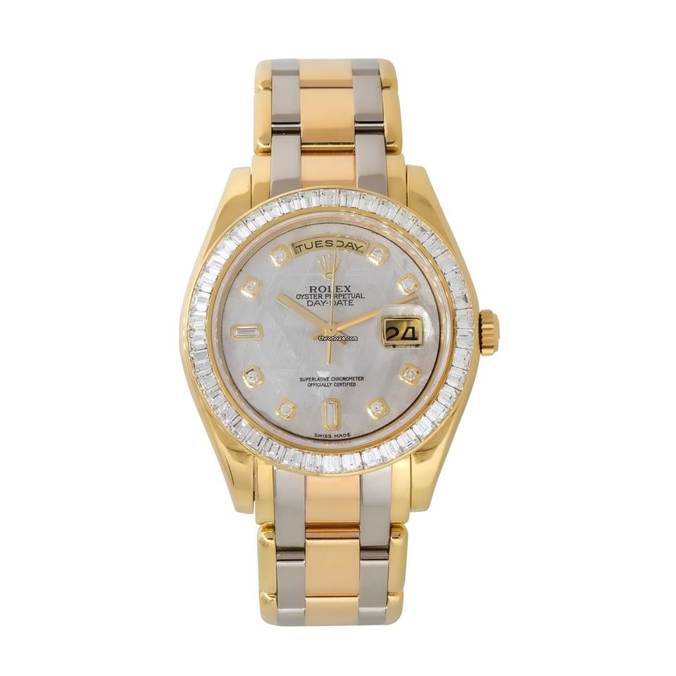 Rolex | Day-Date | 18958BR | Yellow gold | 39 mm | Yellow gold | Meteorite | Automatic