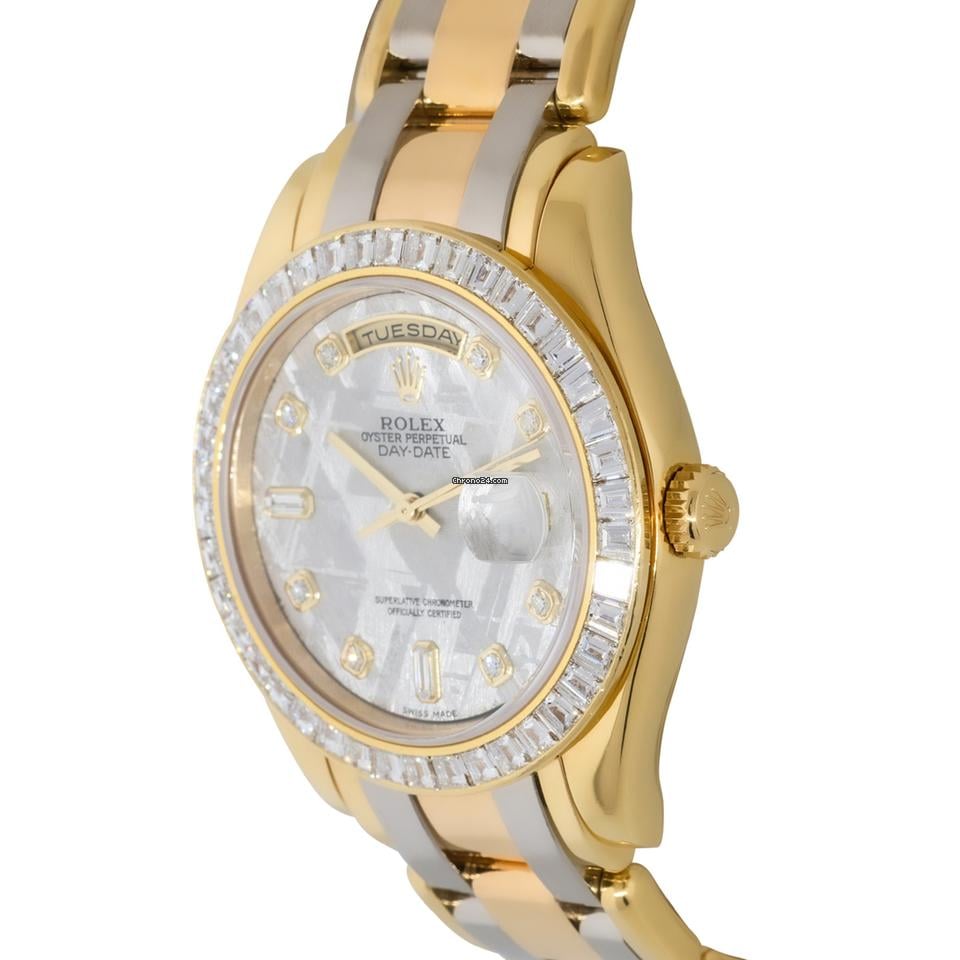 Rolex | Day-Date | 18958BR | Yellow gold | 39 mm | Yellow gold | Meteorite | Automatic