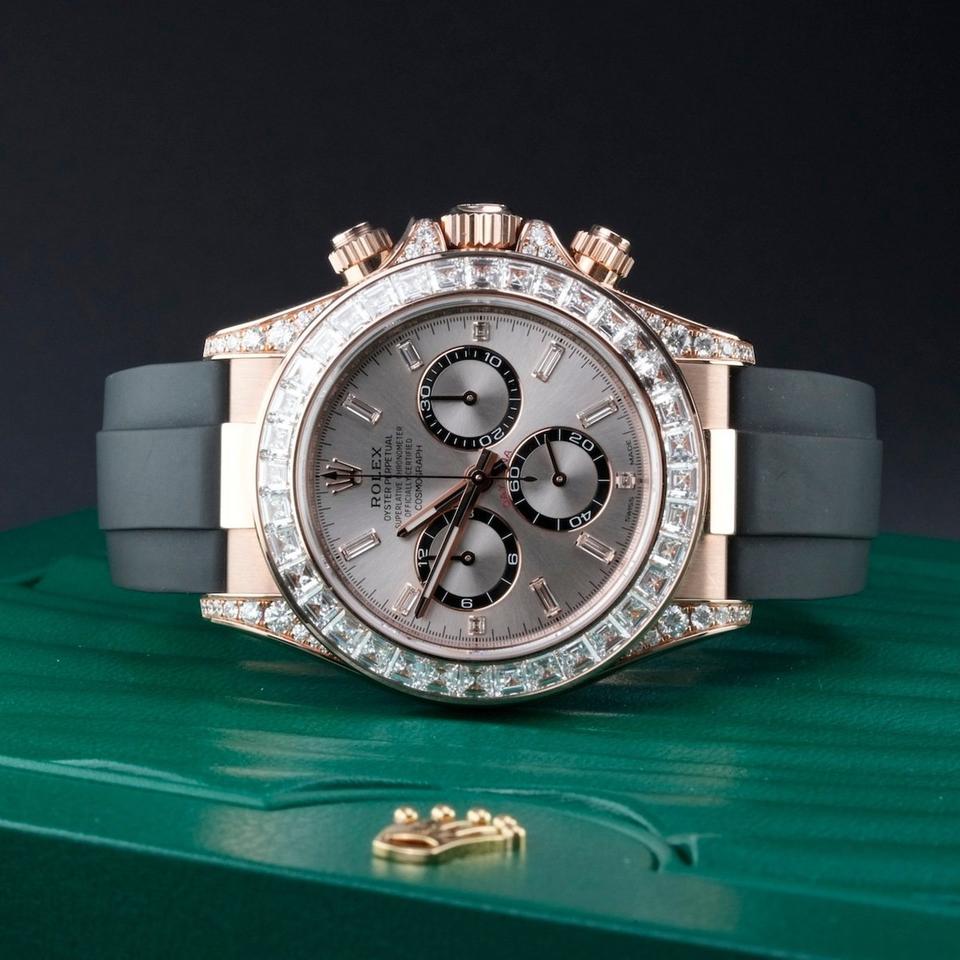 Rolex | Daytona | 126535TBR | Rose gold | 40 mm | Rubber | Pink | Automatic
