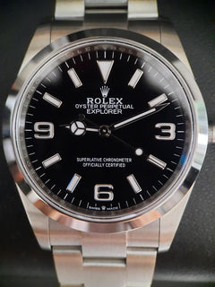 Rolex | Explorer | 124270 | Steel | 36 x 43.2 mm | Steel | Black | Automatic