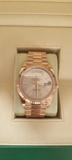 Rolex | Day-Date | 228235 | Rose gold | 40 mm | Rose gold | Gold | Automatic