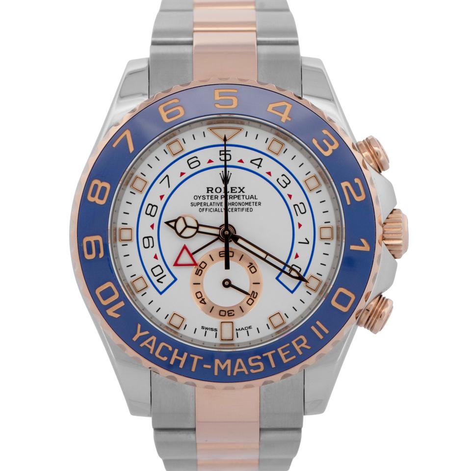Rolex | Yacht-Master II | 116681 | Gold/Steel | 44 mm | White | Automatic