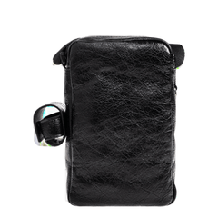 Superbusy Lambskin Crossbody Bag - Black