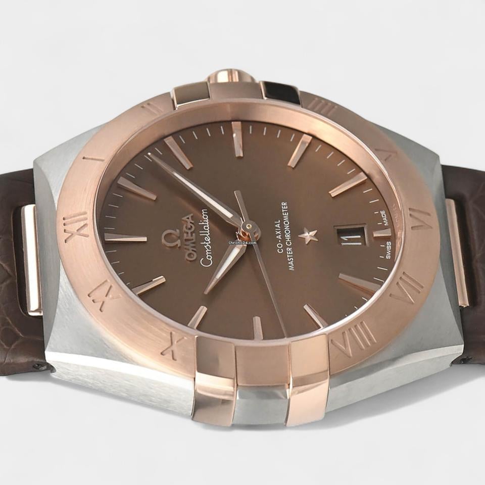 Omega Constellation Steel&Rose gold / 39 mm / Box&Papers / 131.23.39.20.13.001