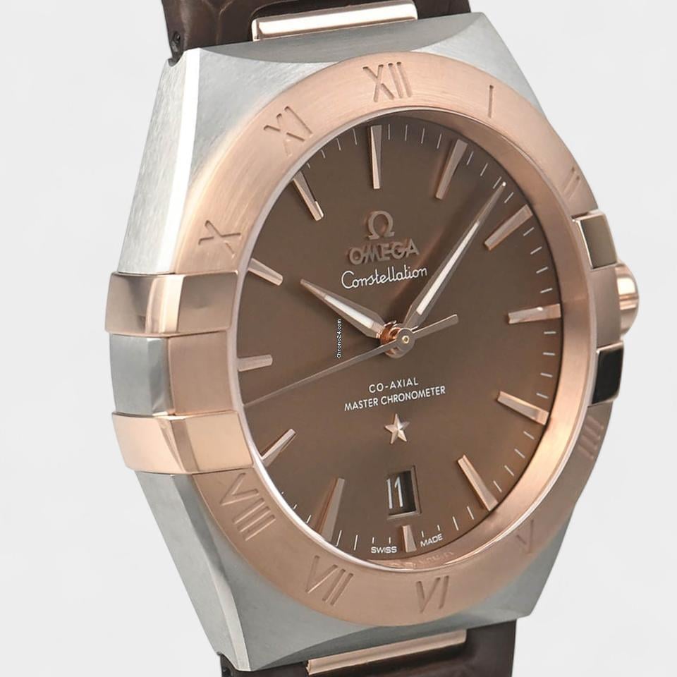 Omega Constellation Steel&Rose gold / 39 mm / Box&Papers / 131.23.39.20.13.001