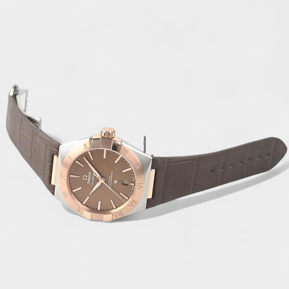 Omega Constellation Steel&Rose gold / 39 mm / Box&Papers / 131.23.39.20.13.001