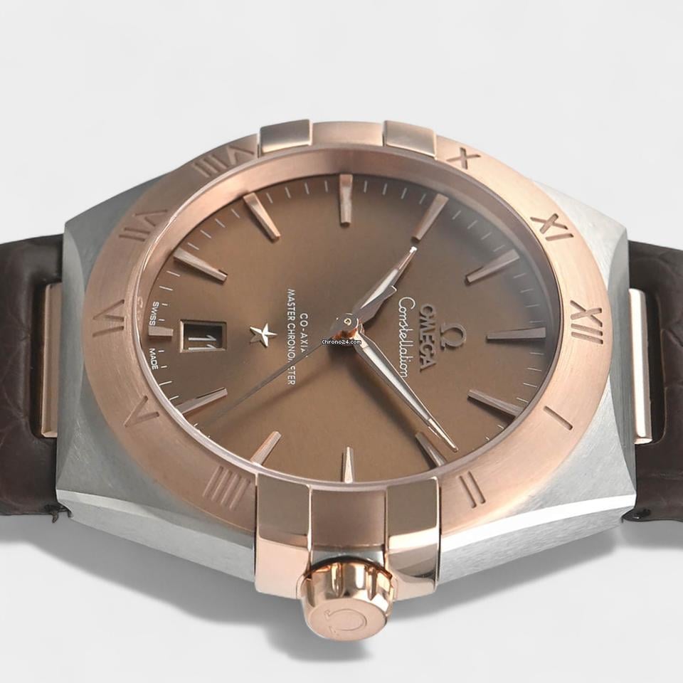 Omega Constellation Steel&Rose gold / 39 mm / Box&Papers / 131.23.39.20.13.001