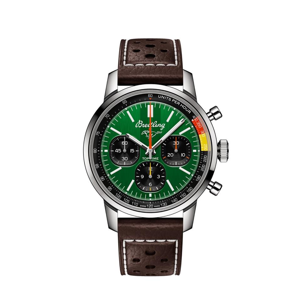 Breitling Top Time B01 Ford Mustang Automatic 41mm Steel Men Watch AB01762 A1 L1 X1