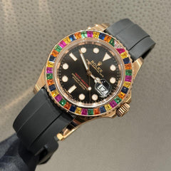 Rolex | Yacht-Master | 116695 SATS | Rose gold | 40 mm | Rubber | Black | Automatic