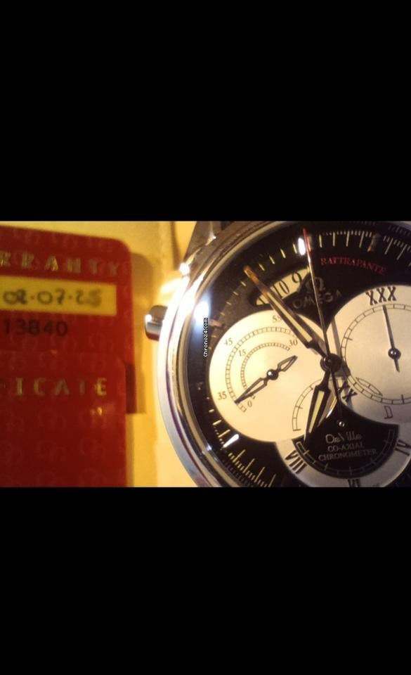 Omega De Ville Co-Axial Rattrapante NUOVO del 2025 omega de ville calibro coaxial fp 3612