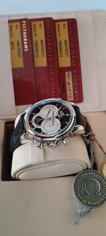 Omega De Ville Co-Axial Rattrapante NUOVO del 2025 omega de ville calibro coaxial fp 3612