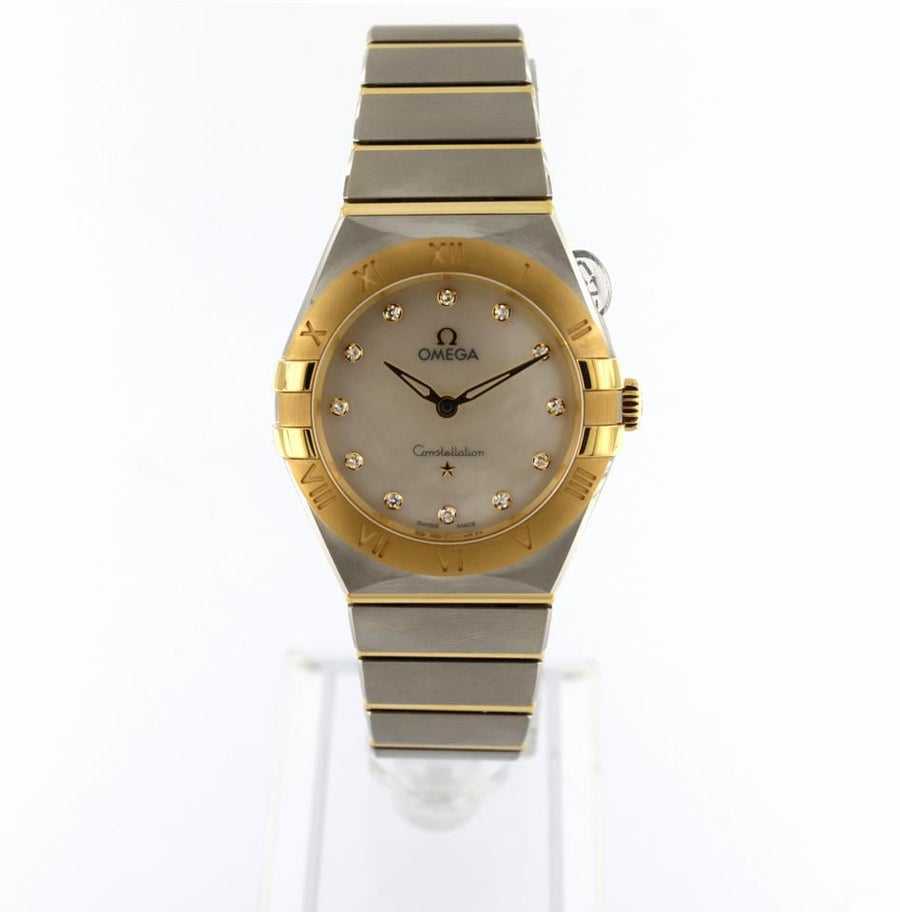 Omega Constellation Manhattan Quartz ref. 131.20.28.60.55.002 MOP Diamond Dial Full Set 2025