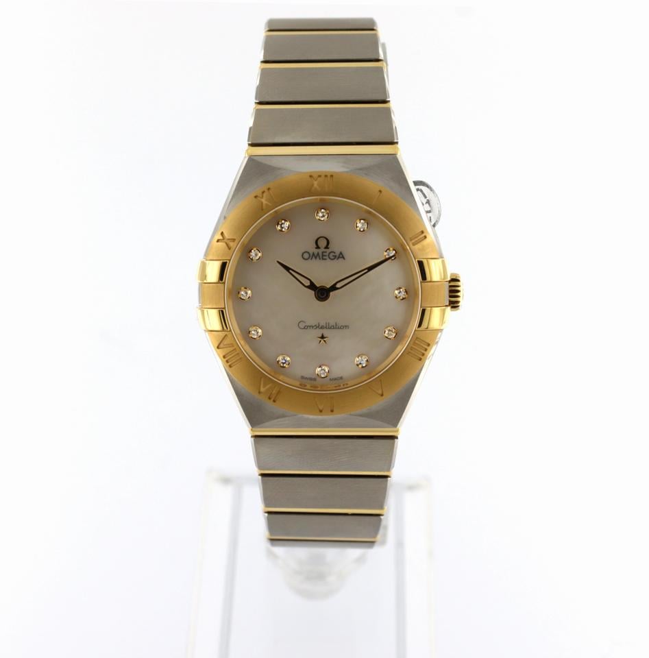 Omega Constellation Manhattan Quartz ref. 131.20.28.60.55.002 MOP Diamond Dial Full Set 2025