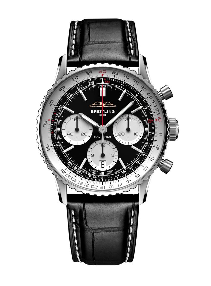 Breitling Navitimer 1 B01 Chronograph41 Edelstahl - Schwarz