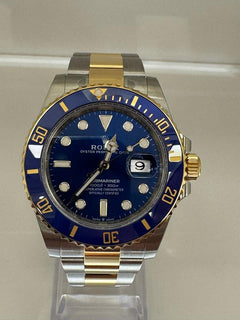 Rolex Submariner Date126613 LB " Bluesy" blue dial Two tone watch full set