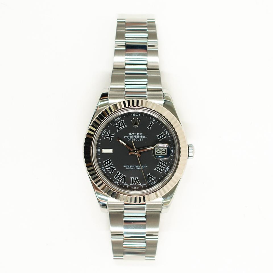 Rolex | Datejust | 116334 | Steel | 41 mm | Steel | Black | Automatic