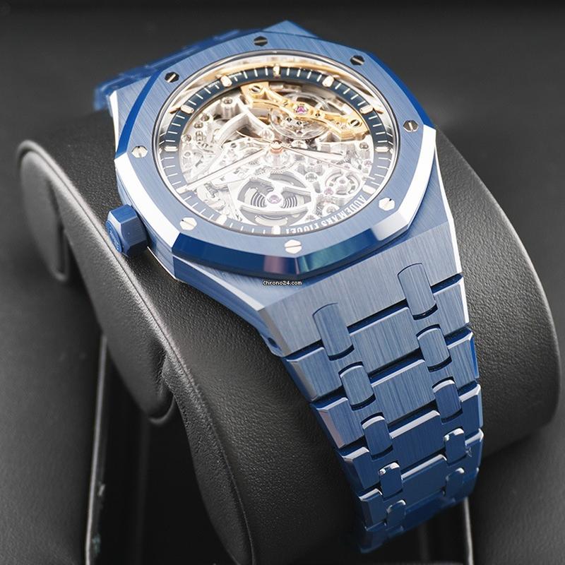 Audemars Piguet Double Balance Wheel Openworked Bleu Nuit Nuage