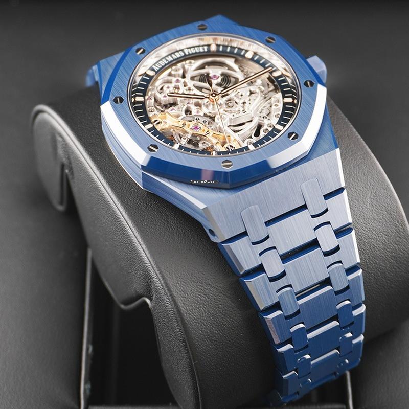 Audemars Piguet Double Balance Wheel Openworked Bleu Nuit Nuage