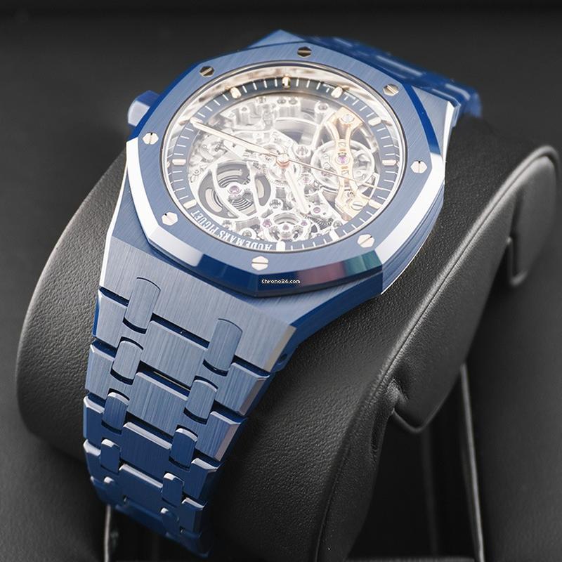 Audemars Piguet Double Balance Wheel Openworked Bleu Nuit Nuage