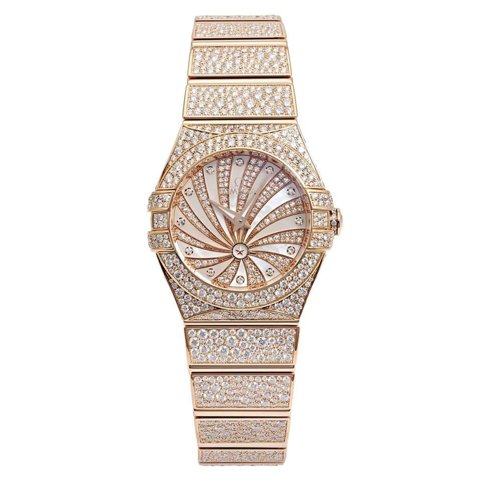 Omega Constellation Quartz123.55.27.60.55.009 Quartz Red gold New