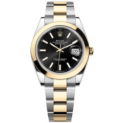 Rolex | Datejust | 126303 | Gold/Steel | 41 mm | Gold/Steel | Black | Automatic