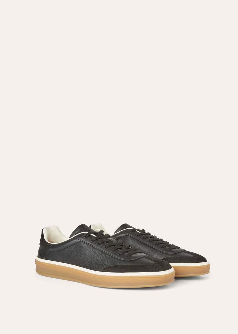 LoroPiana Tennis Walk Sneaker Black