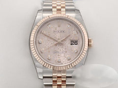 Rolex | Datejust | 116231 | Gold/Steel | 36 mm | Gold/Steel | Pink | Automatic