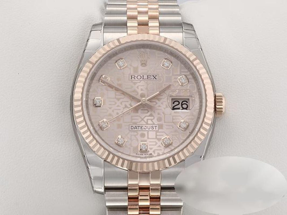 Rolex | Datejust | 116231 | Gold/Steel | 36 mm | Gold/Steel | Pink | Automatic