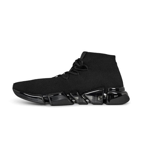 Balenciaga Speed 2.0 Clear Sole Lace-Up Sneakers