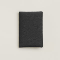 Hermes Calvi Card Holder Toupe