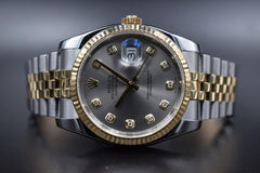 Rolex | Datejust | 116233 | Gold/Steel | 36 mm | Gold/Steel | Silver | Automatic
