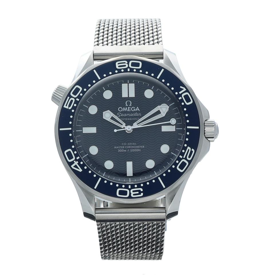 Omega Seamaster James Bond 60th Anniversary 42 mm Blue Steel Auto Men's Watch