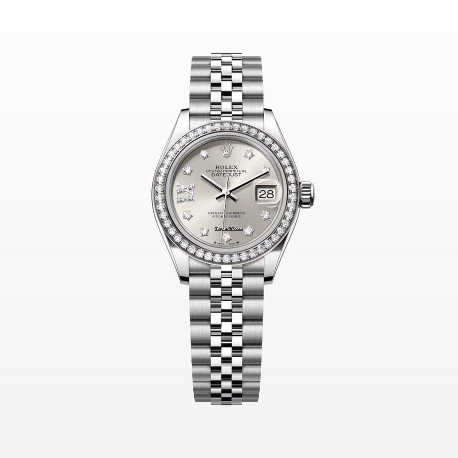 Rolex | Datejust | 279384RBR | Steel | 28 mm | Steel | Mother of pearl | Automatic