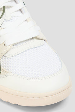 Off-White Out Of Office Mesh And Leather Sneakers White