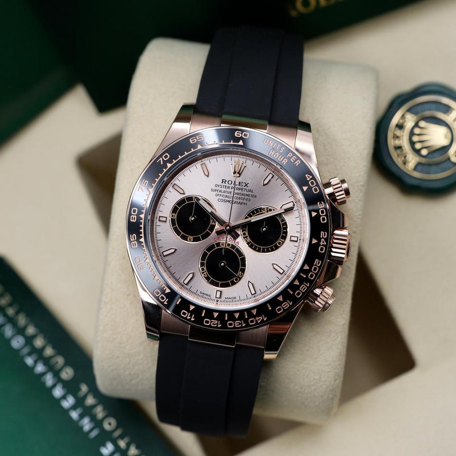 Rolex | Daytona | 126515LN | Rose gold | 40 mm | Rubber | Champagne | Automatic
