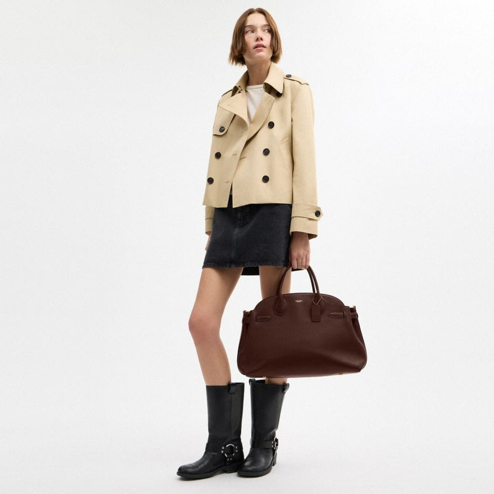 Coach Soft Empire Carryall Bag 40 Brass Maple