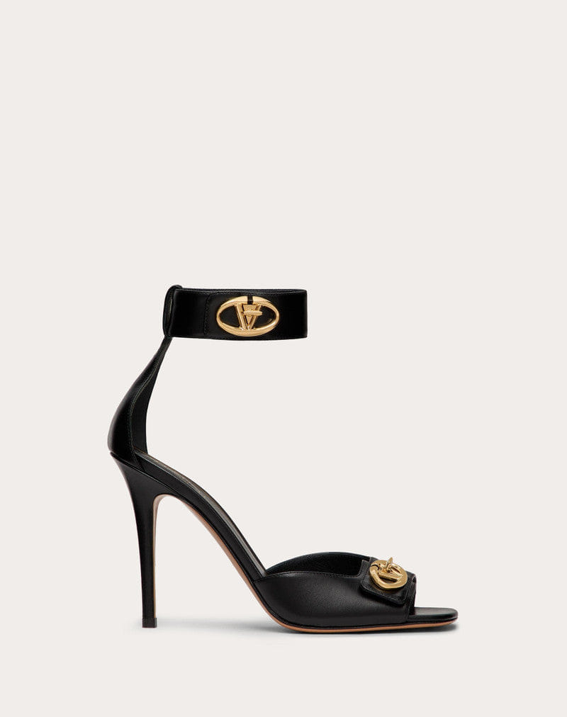 V-Logo Locker Calfskin Sandal