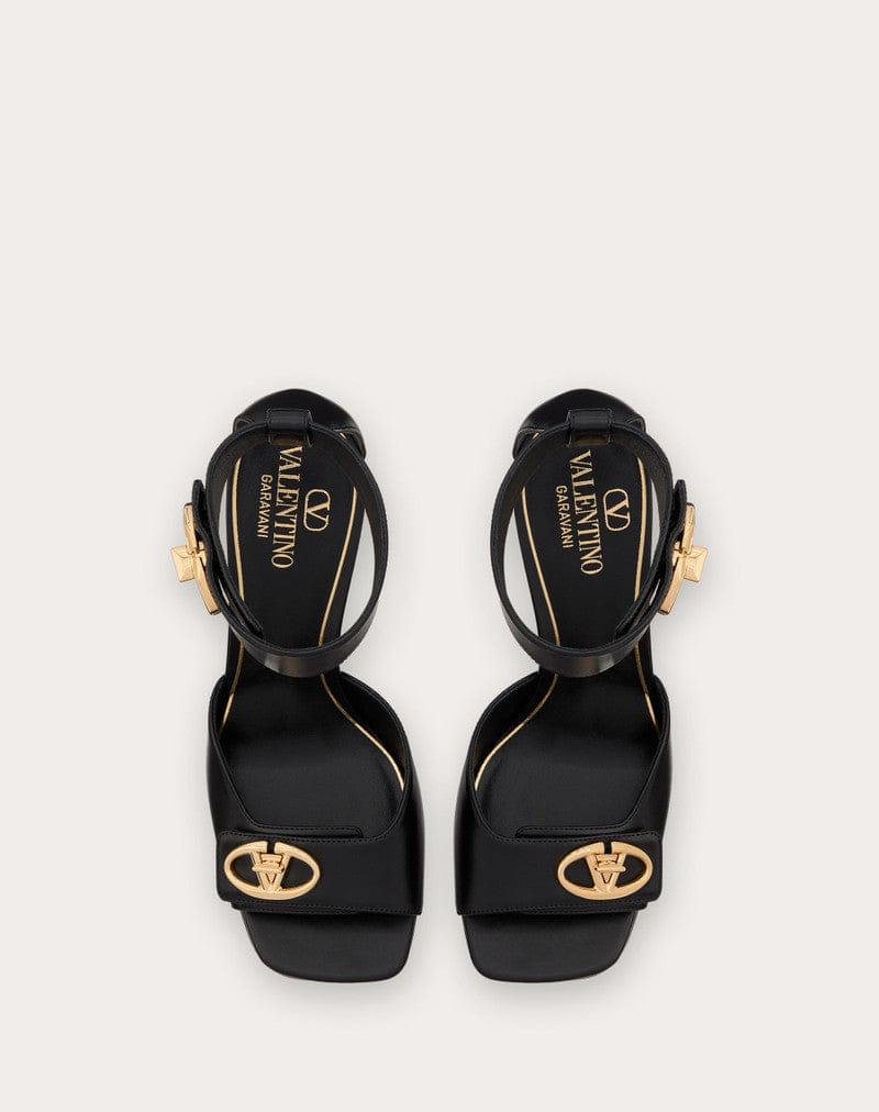V-Logo Locker Calfskin Sandal