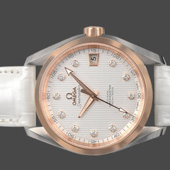 Omega Seamaster Aqua Terra Diamonds / Steel&Red gold / 38.5 mm / 231.23.39.21.52.001