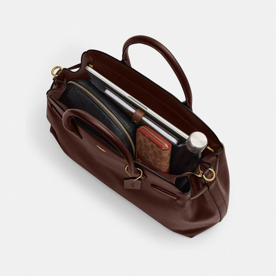 Coach Soft Empire Carryall Bag 48 Brass Maple